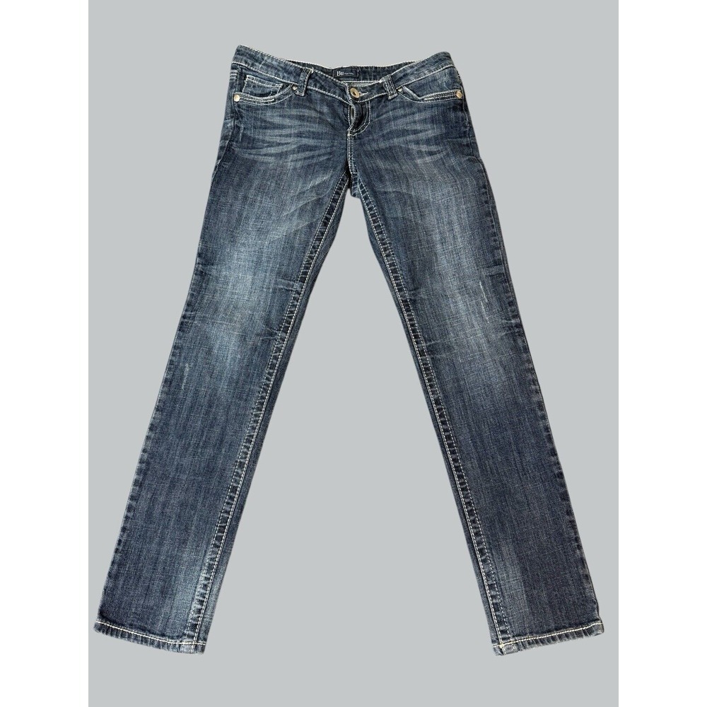 BU From Malibu Women's Straight Leg Bootcut Denim Jeans Size 9 Vintage 90s Jeans
